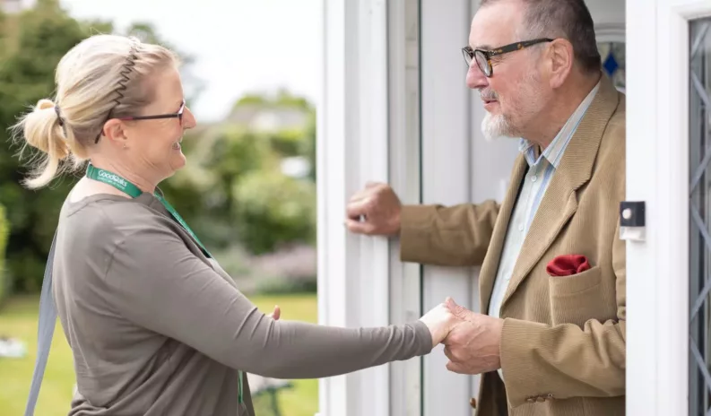 How a Home Carer can help you protect yourself from door step scammers
