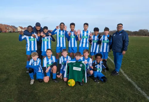 GoodOaks Homecare Bedford sponsor local youth football club Image