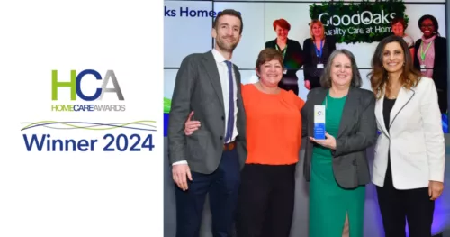 GoodOaks Homecare receives double win at Home Care Awards Image